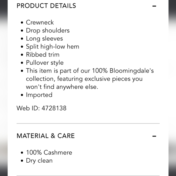 Aqua Cashmere Sweater High Low Crewneck - size xs - Picture 11 of 15